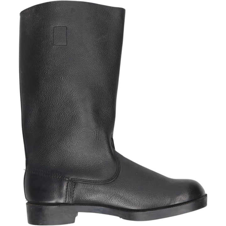 East German military boots (jackboots) Men's 28.0cm unclear black type Vintage Second Hand