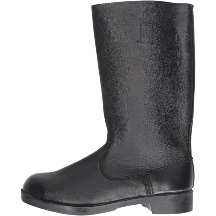 East German military boots (jackboots) Men's 28.0cm unclear black type Vintage Second Hand