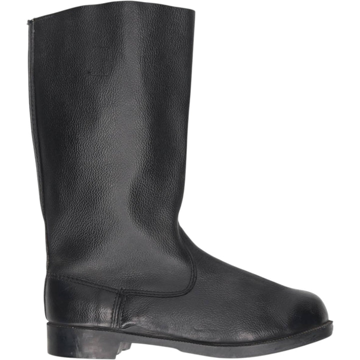 East German military boots (jackboots) Men's 28.0cm unclear black type Vintage Second Hand