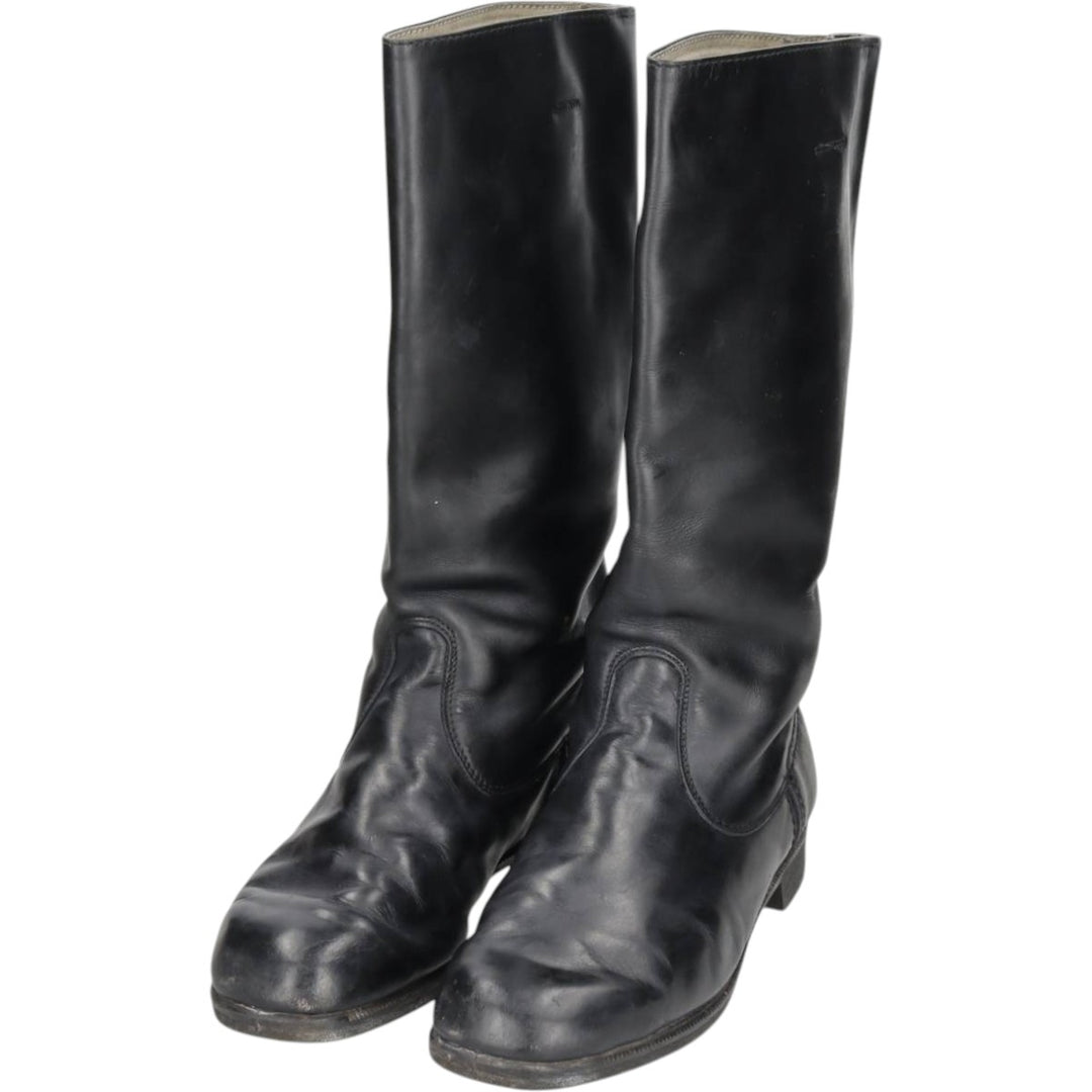 Knee-high boots Men's 26.0cm unclear black type Vintage Second Hand