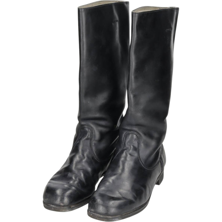 Knee-high boots Men's 26.0cm unclear black type Vintage Second Hand