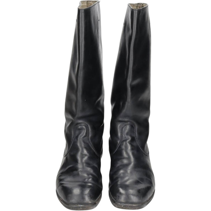 Knee-high boots Men's 26.0cm unclear black type Vintage Second Hand