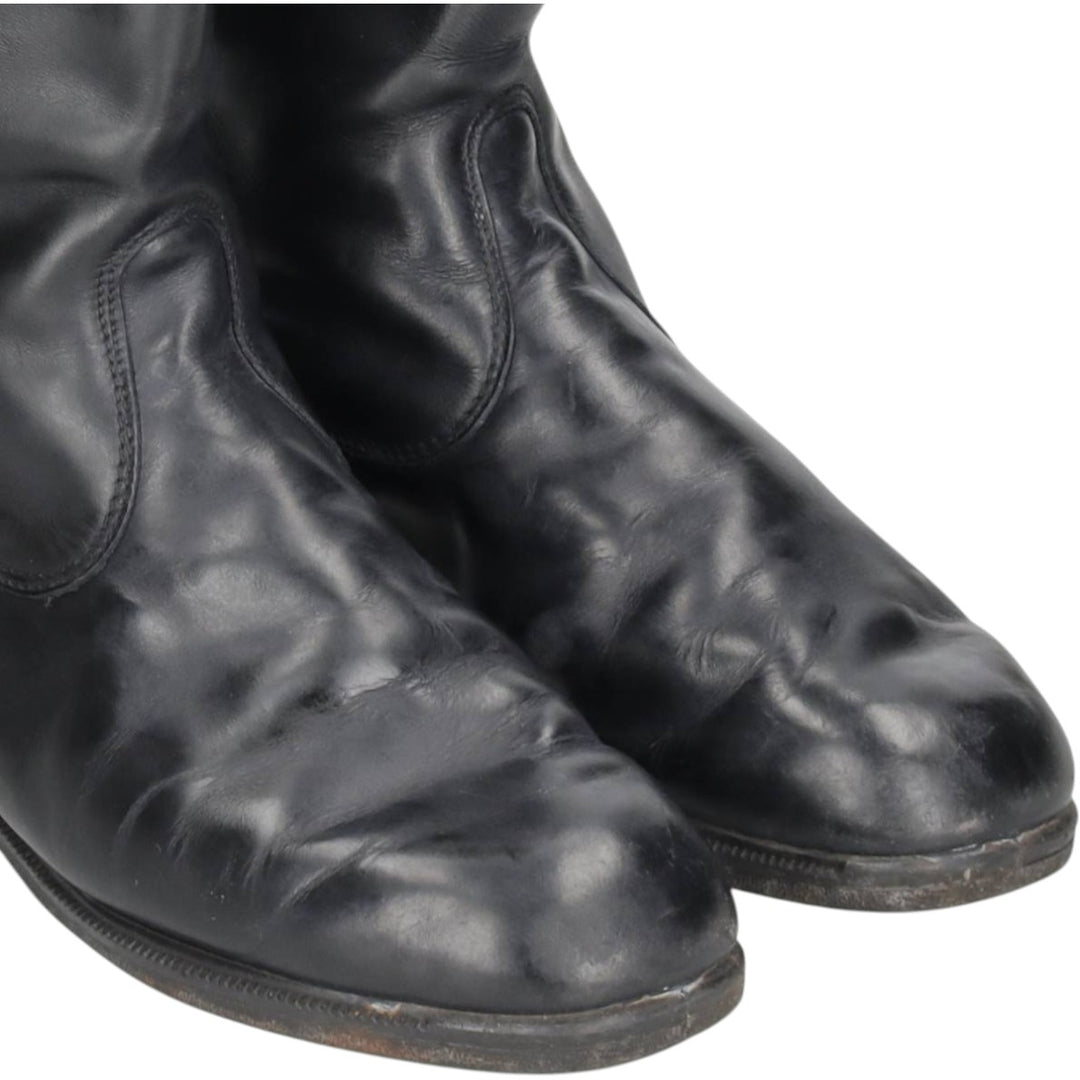 Knee-high boots Men's 26.0cm unclear black type Vintage Second Hand