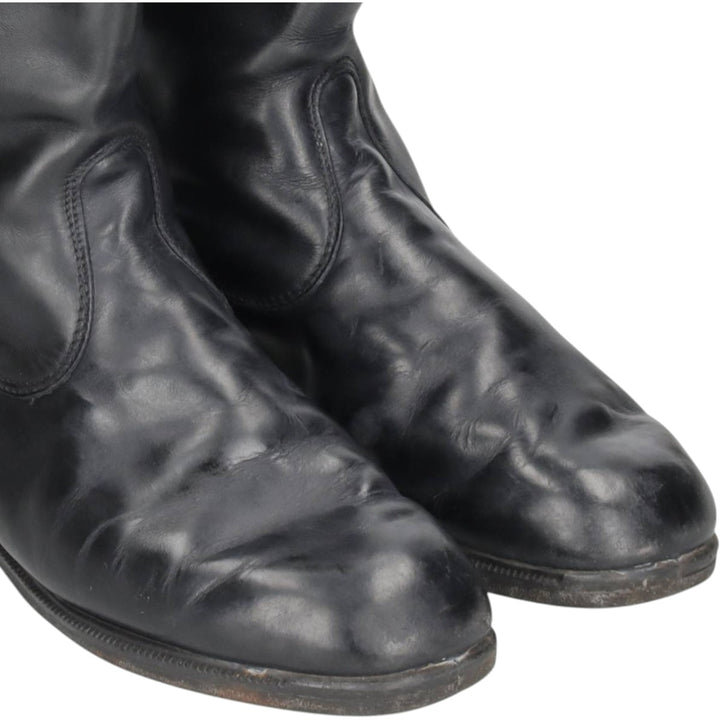 Knee-high boots Men's 26.0cm unclear black type Vintage Second Hand