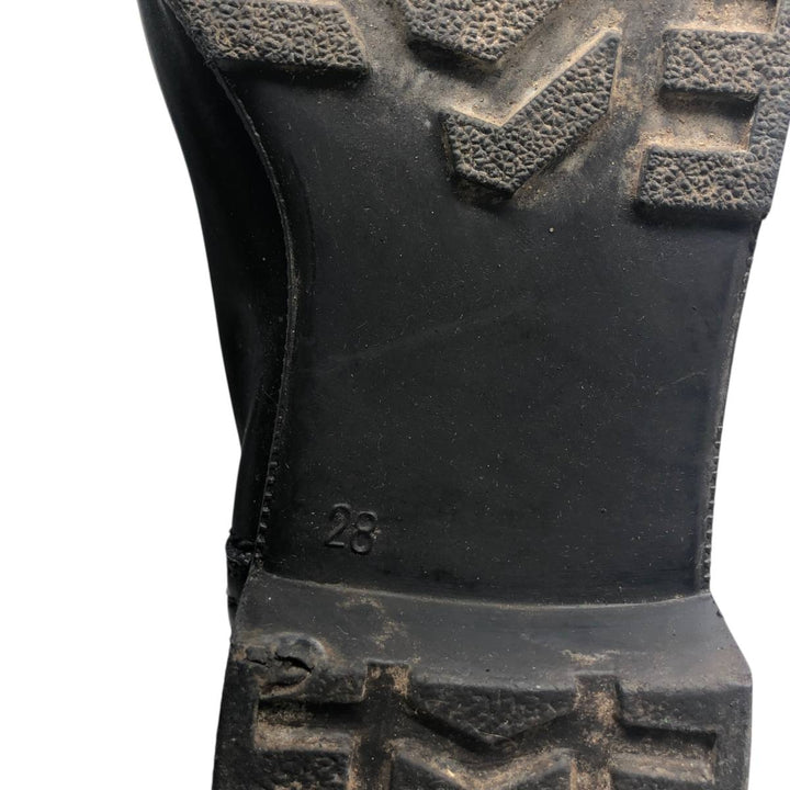 Knee-high boots Men's 26.0cm unclear black type Vintage Second Hand