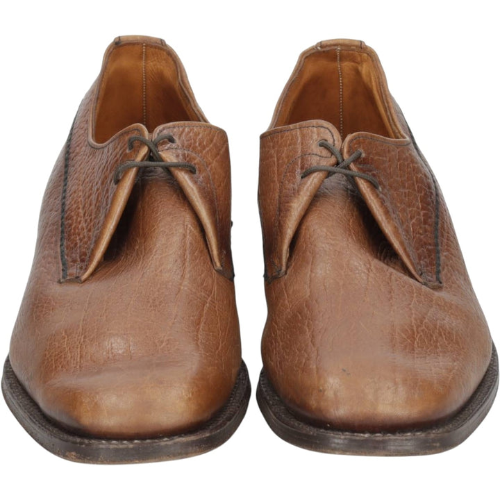 NEW AVENUE Plain Toe Shoes, Made in England, Size 9 Men's 27.5cm unclear brown type Vintage Second Hand