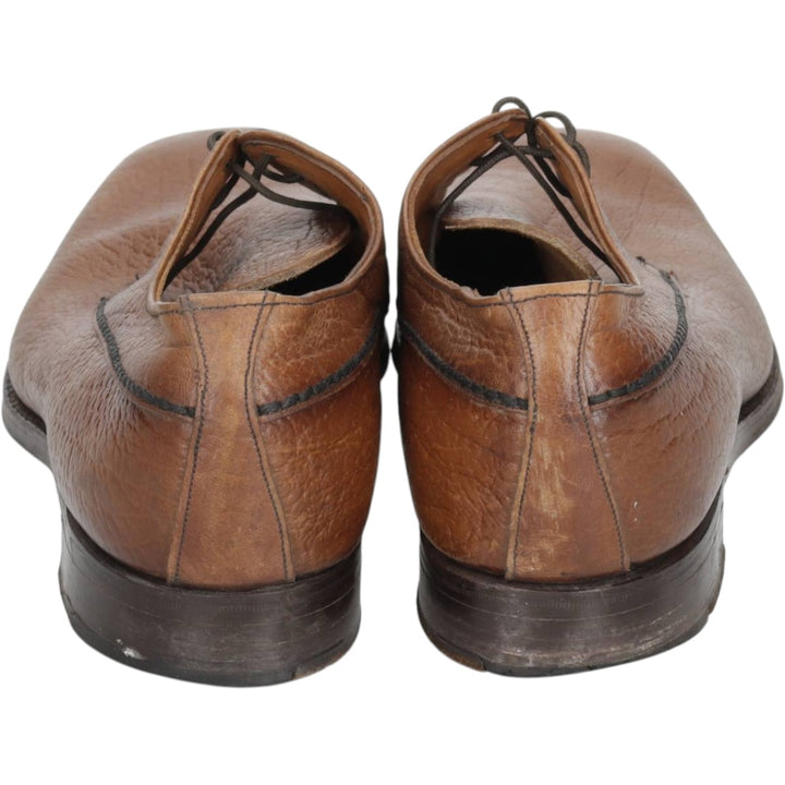 NEW AVENUE Plain Toe Shoes, Made in England, Size 9 Men's 27.5cm unclear brown type Vintage Second Hand