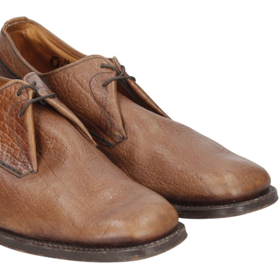 NEW AVENUE Plain Toe Shoes, Made in England, Size 9 Men's 27.5cm unclear brown type Vintage Second Hand