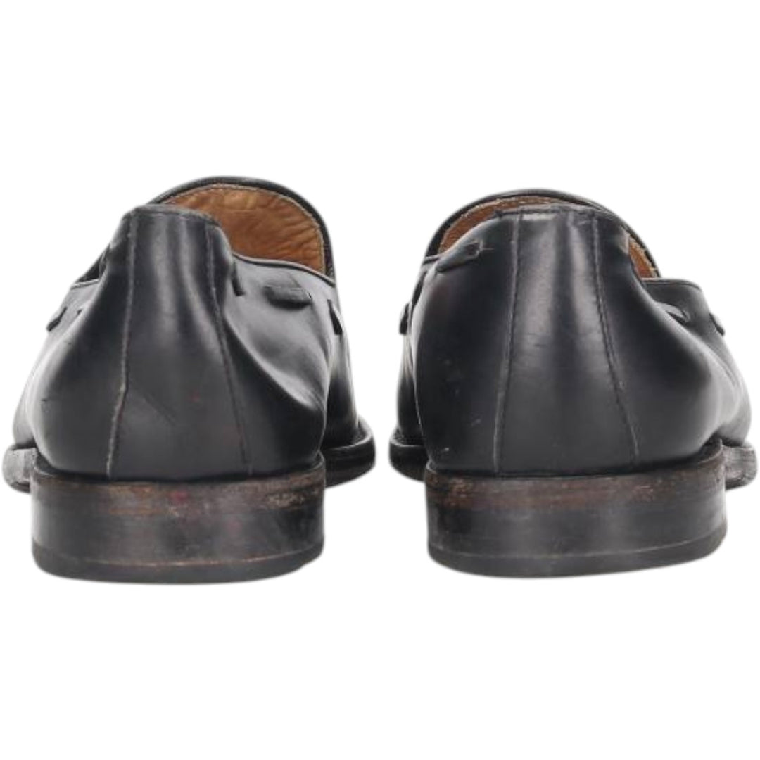 FINSBURY Classic Range Tassel Loafers, Made in Europe, Size 8 Men's 28.0cm genuine leather black type Vintage Second Hand