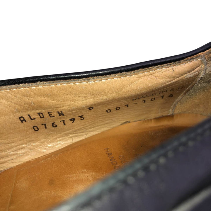 FINSBURY Classic Range Tassel Loafers, Made in Europe, Size 8 Men's 28.0cm genuine leather black type Vintage Second Hand