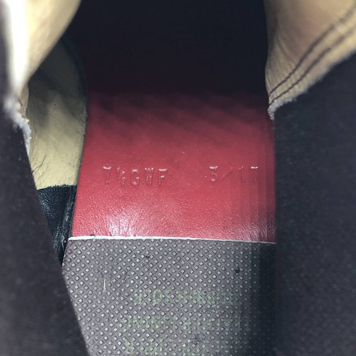 RMWilliams Side Gore Boots, Made in Australia, Size 7 1/2 Men's 26.0cm genuine leather black type Vintage Second Hand