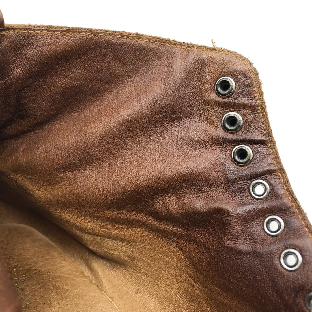 J.Crew U-tip short boots, size 10 1/2 Men's 28.5cm genuine leather brown type Vintage Second Hand