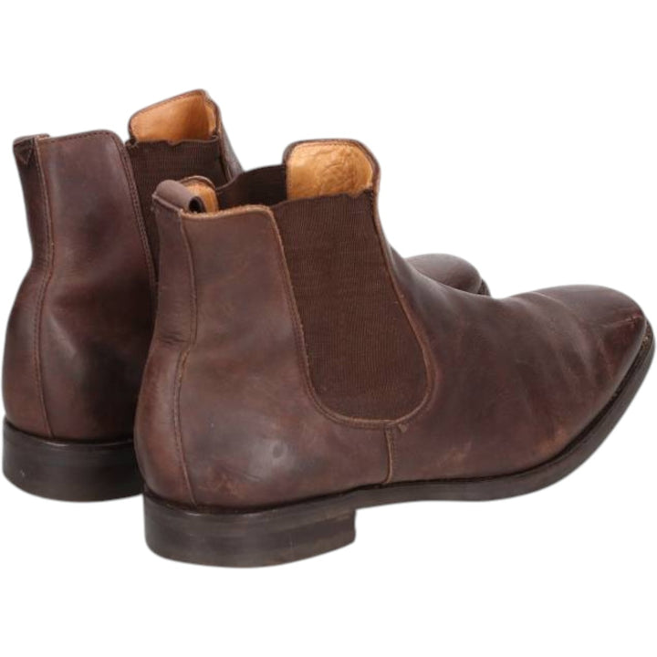 Bowen Side Gore Boots, Made in England, Size 9 Men's 27.5cm unclear brown type Vintage Second Hand
