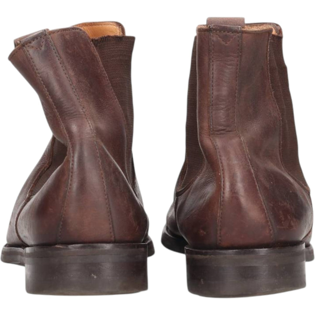 Bowen Side Gore Boots, Made in England, Size 9 Men's 27.5cm unclear brown type Vintage Second Hand