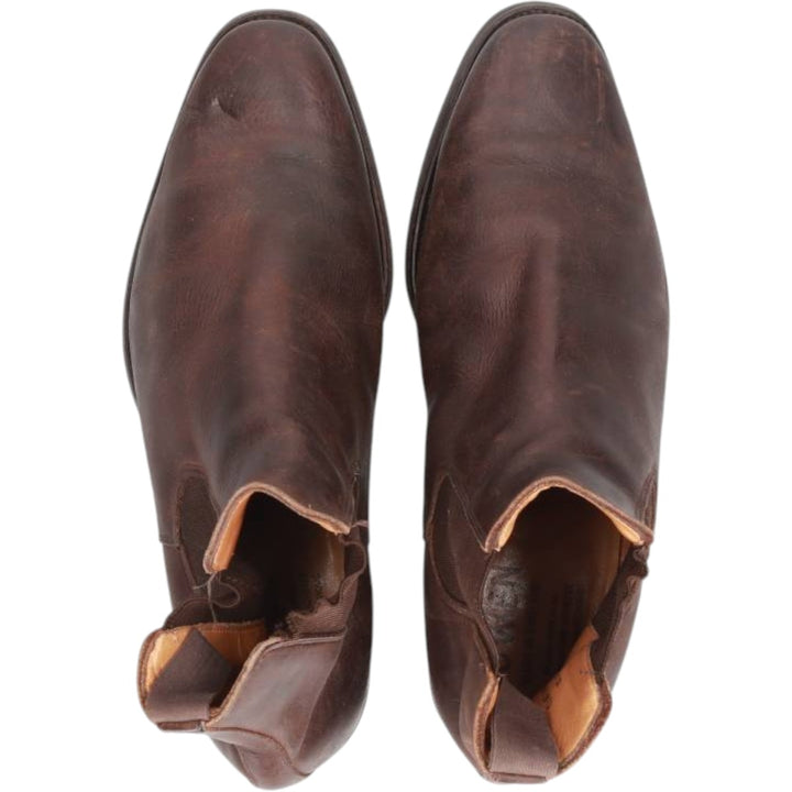 Bowen Side Gore Boots, Made in England, Size 9 Men's 27.5cm unclear brown type Vintage Second Hand