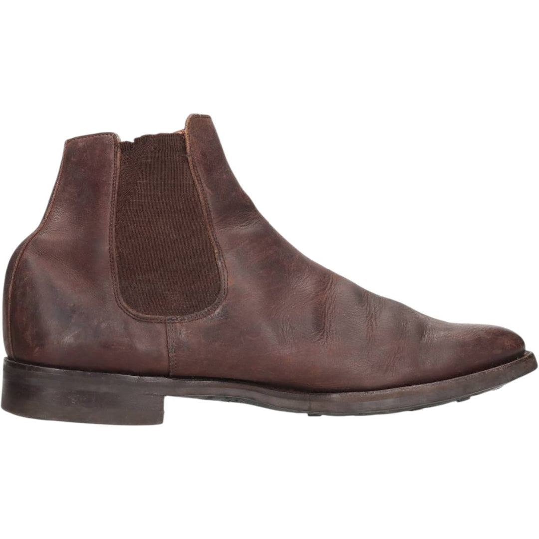Bowen Side Gore Boots, Made in England, Size 9 Men's 27.5cm unclear brown type Vintage Second Hand