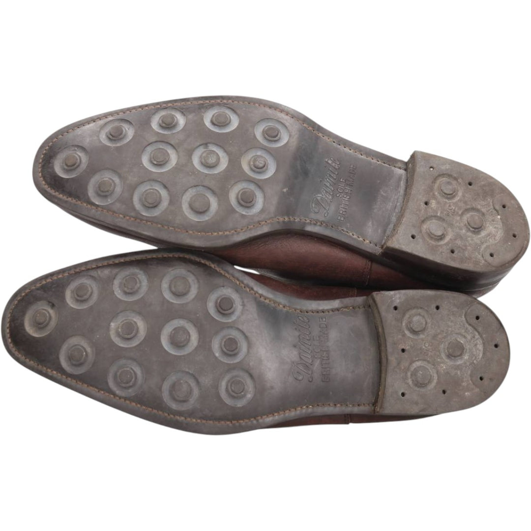 Bowen Side Gore Boots, Made in England, Size 9 Men's 27.5cm unclear brown type Vintage Second Hand