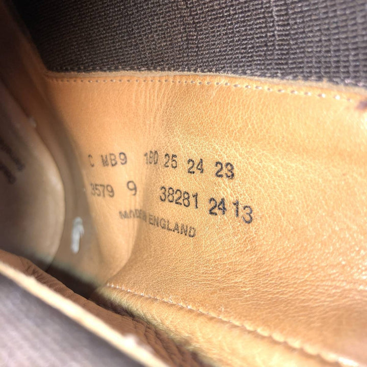 Bowen Side Gore Boots, Made in England, Size 9 Men's 27.5cm unclear brown type Vintage Second Hand