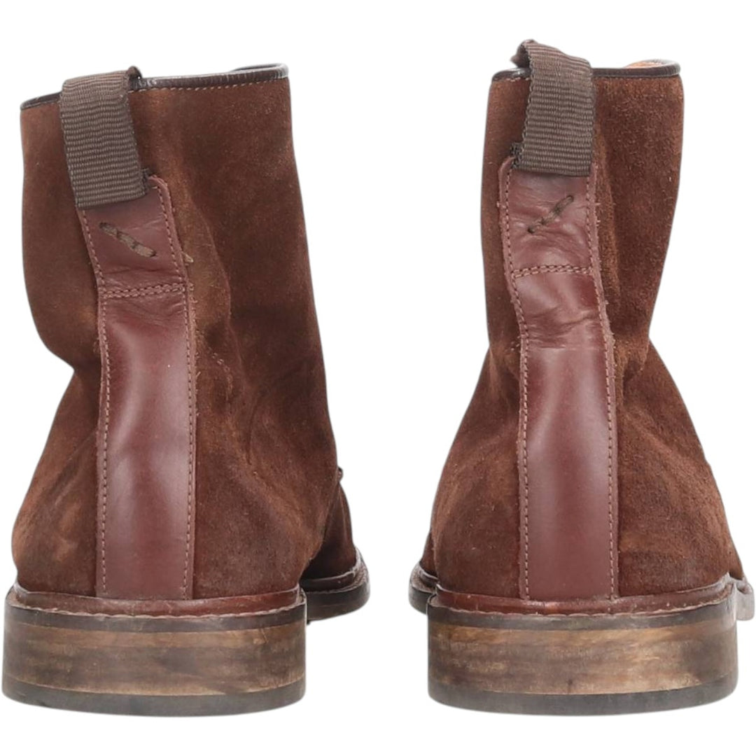 SHOE THE BEAR Suede Mid-Length Boots Made in Portugal Size 43 Men's 27.5cm Genuine Leather Suede brown type Vintage Second Hand