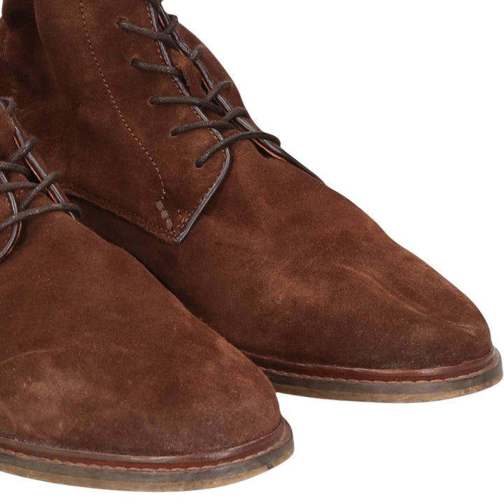 SHOE THE BEAR Suede Mid-Length Boots Made in Portugal Size 43 Men's 27.5cm Genuine Leather Suede brown type Vintage Second Hand