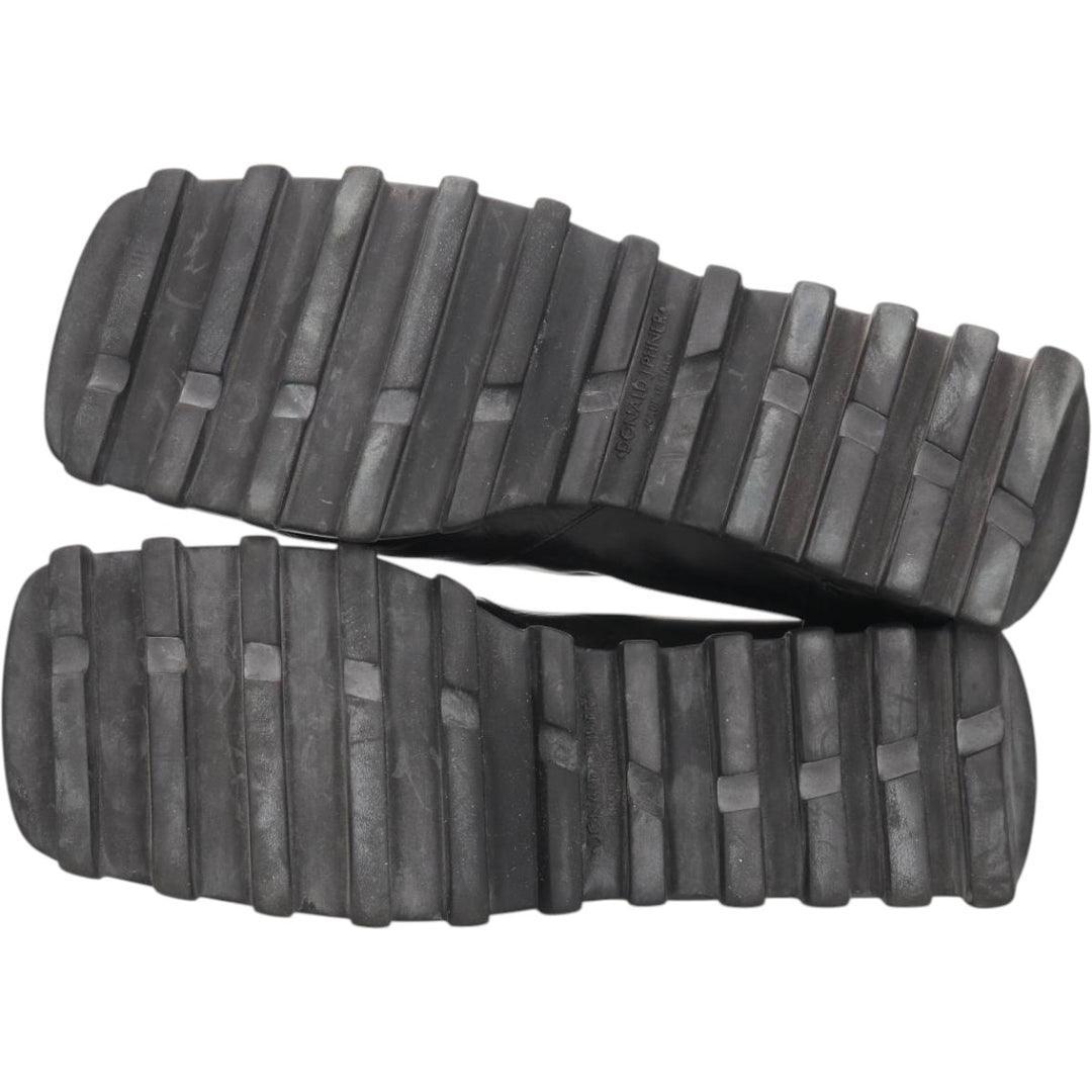 DONALD J PLINER Plain Toe Shoes Made in Italy Size 10 M Women's 27.0cm unclear black type Vintage Second Hand