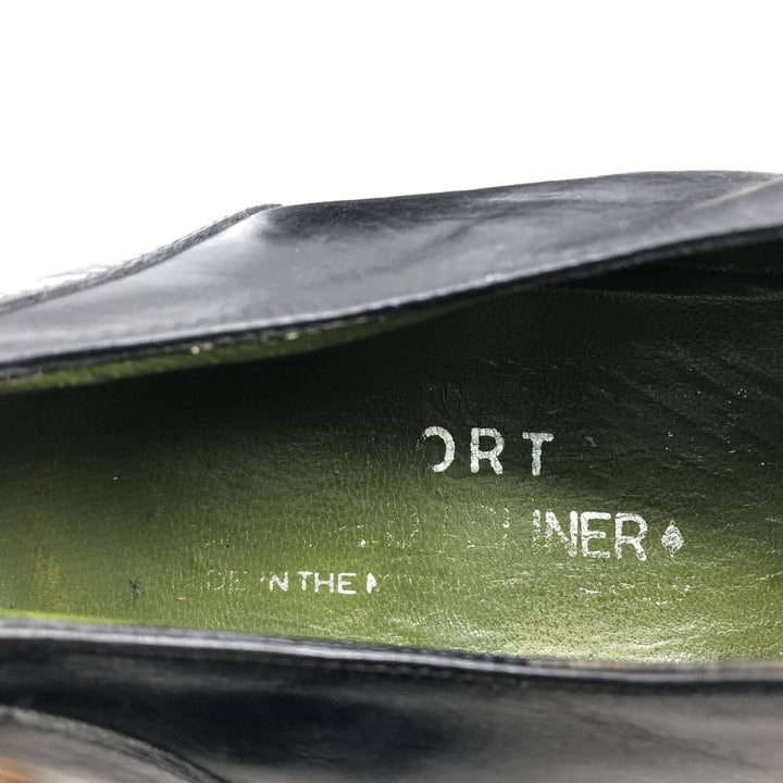 DONALD J PLINER Plain Toe Shoes Made in Italy Size 10 M Women's 27.0cm unclear black type Vintage Second Hand