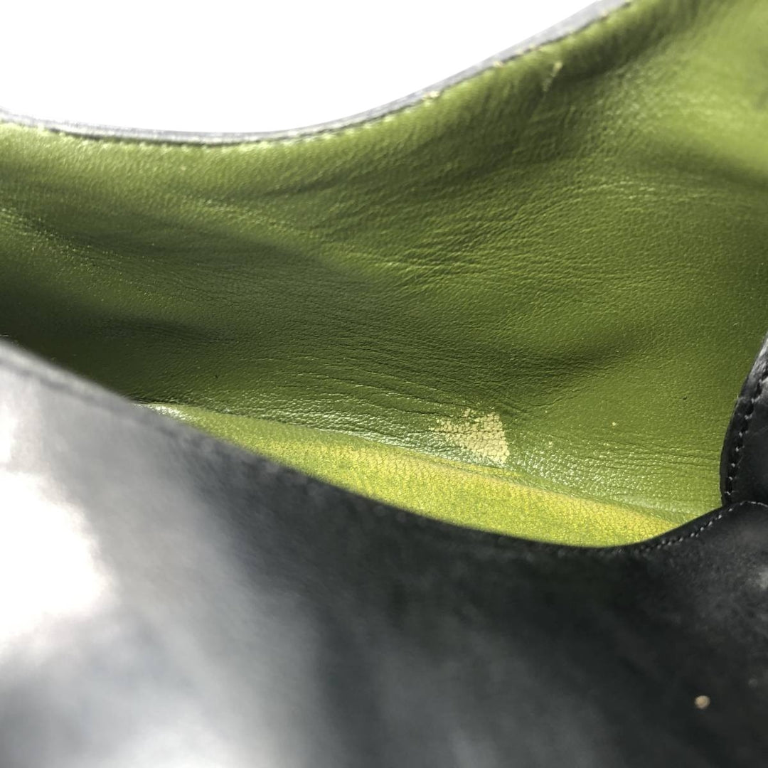 DONALD J PLINER Plain Toe Shoes Made in Italy Size 10 M Women's 27.0cm unclear black type Vintage Second Hand