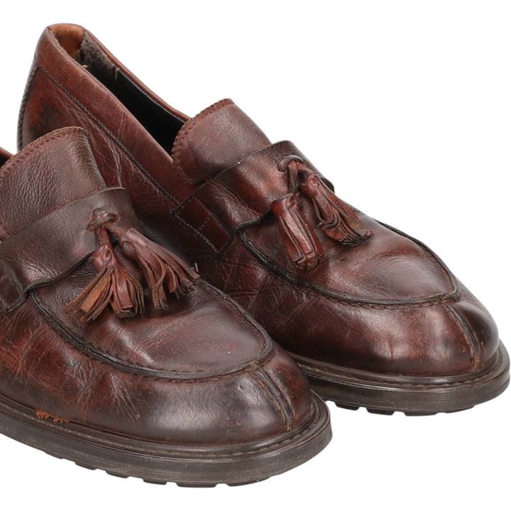 Tassel loafers Men's 28.0cm genuine leather brown type Vintage Second Hand