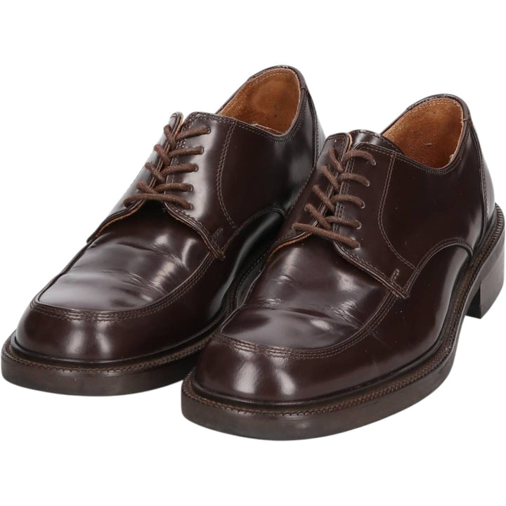 Coach U-tip shoes, made in Italy, size 7D Men's 25.5cm genuine leather brown type Vintage Second Hand