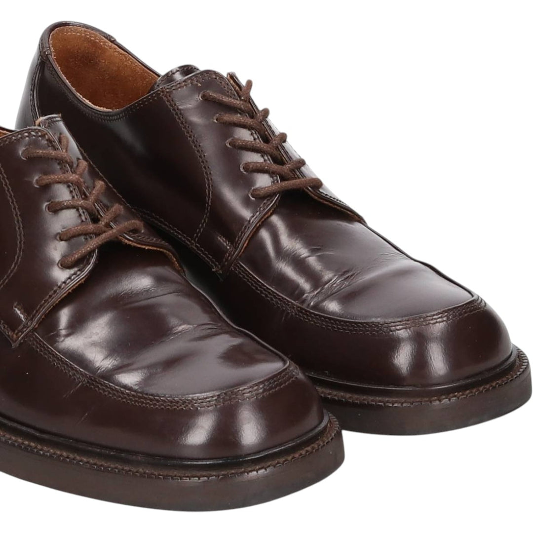Coach U-tip shoes, made in Italy, size 7D Men's 25.5cm genuine leather brown type Vintage Second Hand