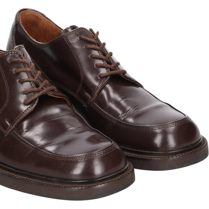 Coach U-tip shoes, made in Italy, size 7D Men's 25.5cm genuine leather brown type Vintage Second Hand