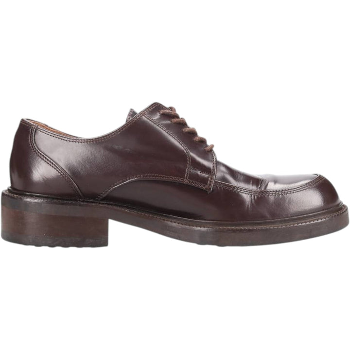 Coach U-tip shoes, made in Italy, size 7D Men's 25.5cm genuine leather brown type Vintage Second Hand