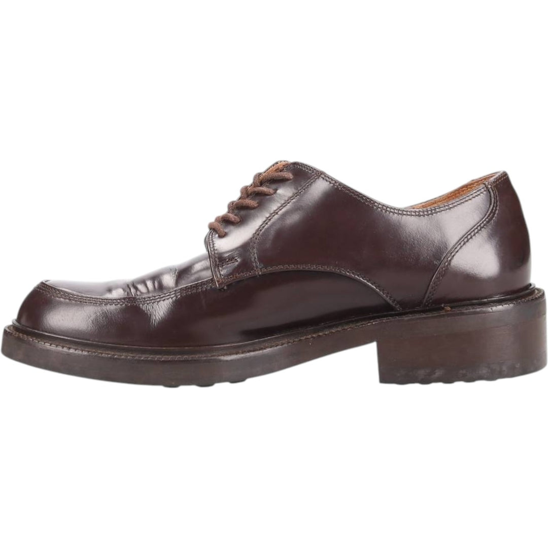 Coach U-tip shoes, made in Italy, size 7D Men's 25.5cm genuine leather brown type Vintage Second Hand