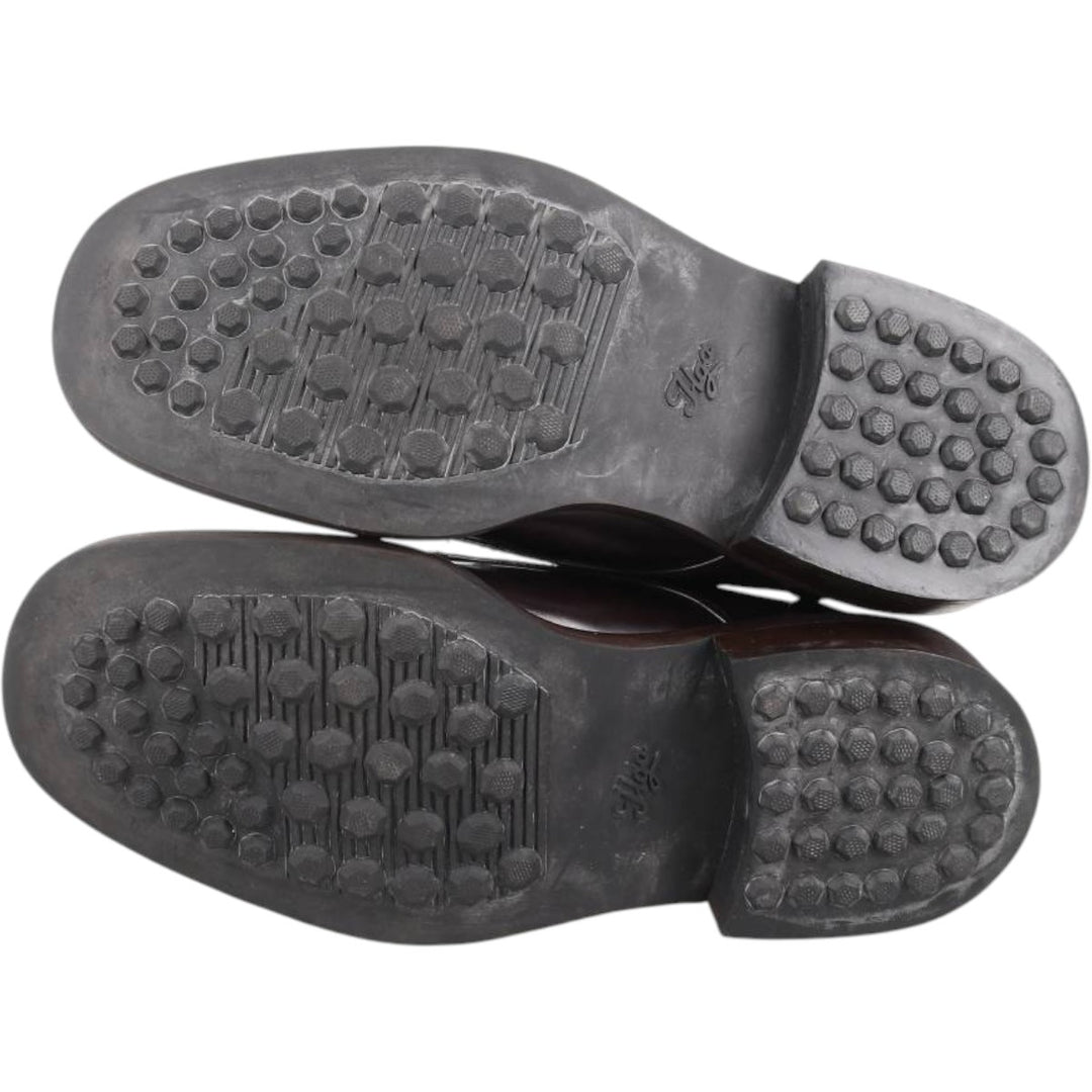 Coach U-tip shoes, made in Italy, size 7D Men's 25.5cm genuine leather brown type Vintage Second Hand