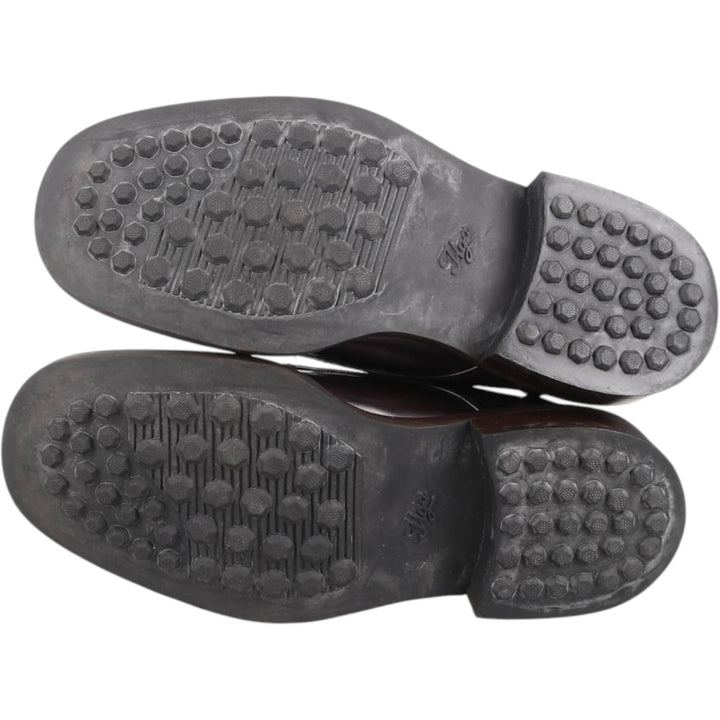 Coach U-tip shoes, made in Italy, size 7D Men's 25.5cm genuine leather brown type Vintage Second Hand