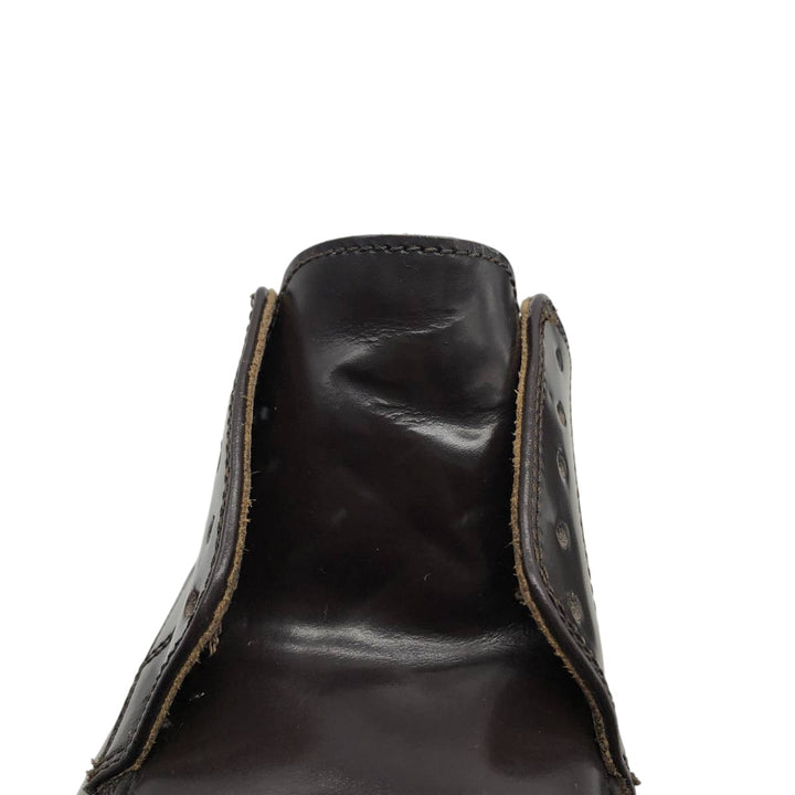 Coach U-tip shoes, made in Italy, size 7D Men's 25.5cm genuine leather brown type Vintage Second Hand