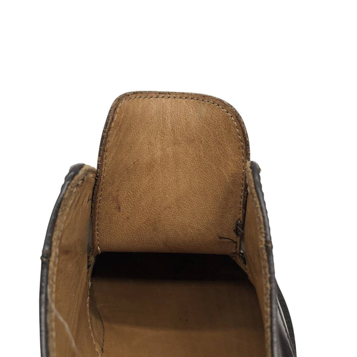 Coach U-tip shoes, made in Italy, size 7D Men's 25.5cm genuine leather brown type Vintage Second Hand