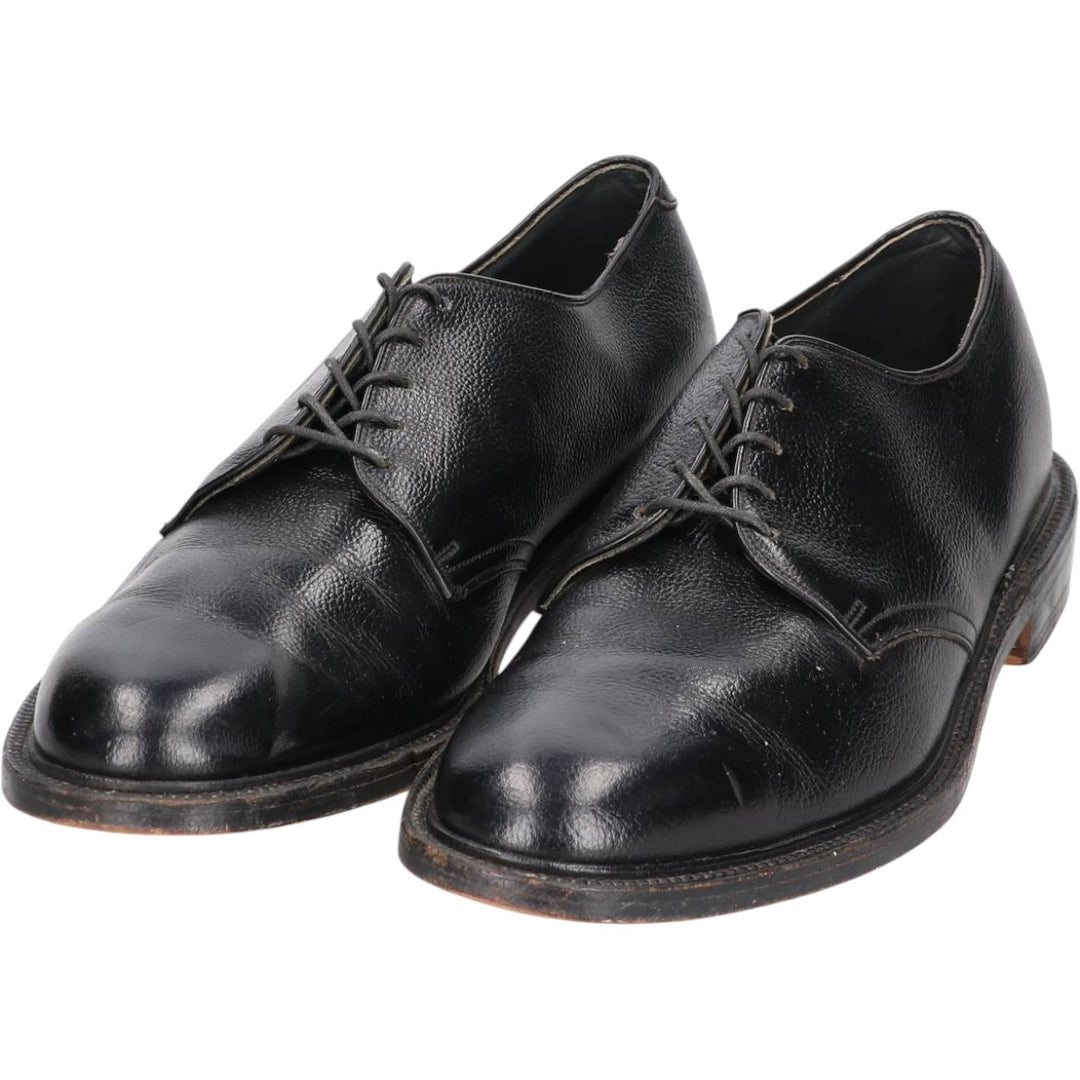 Plain toe shoes Men's 28.0cm genuine leather black type Vintage Second Hand