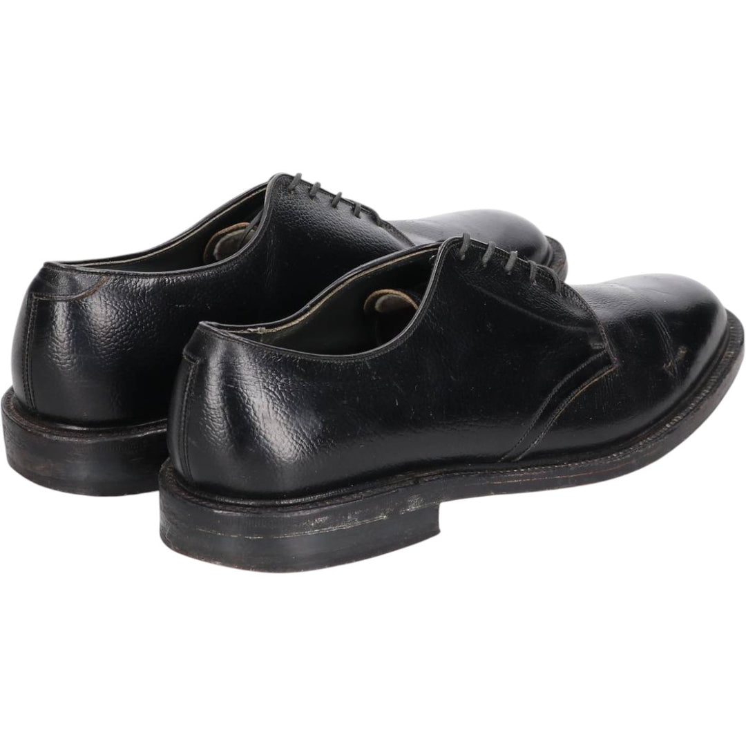 Plain toe shoes Men's 28.0cm genuine leather black type Vintage Second Hand