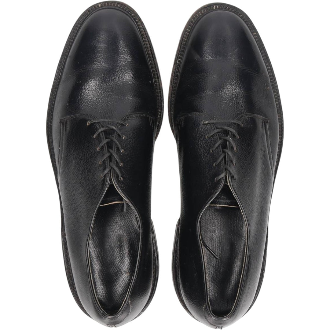 Plain toe shoes Men's 28.0cm genuine leather black type Vintage Second Hand