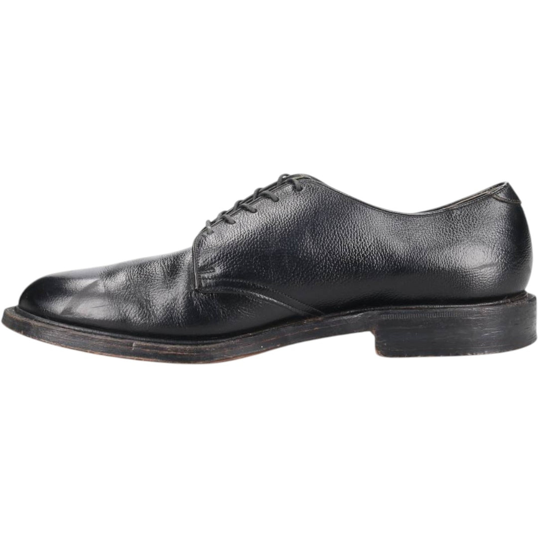 Plain toe shoes Men's 28.0cm genuine leather black type Vintage Second Hand