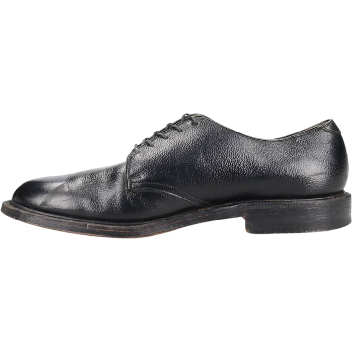 Plain toe shoes Men's 28.0cm genuine leather black type Vintage Second Hand