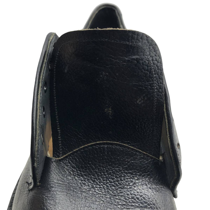 Plain toe shoes Men's 28.0cm genuine leather black type Vintage Second Hand
