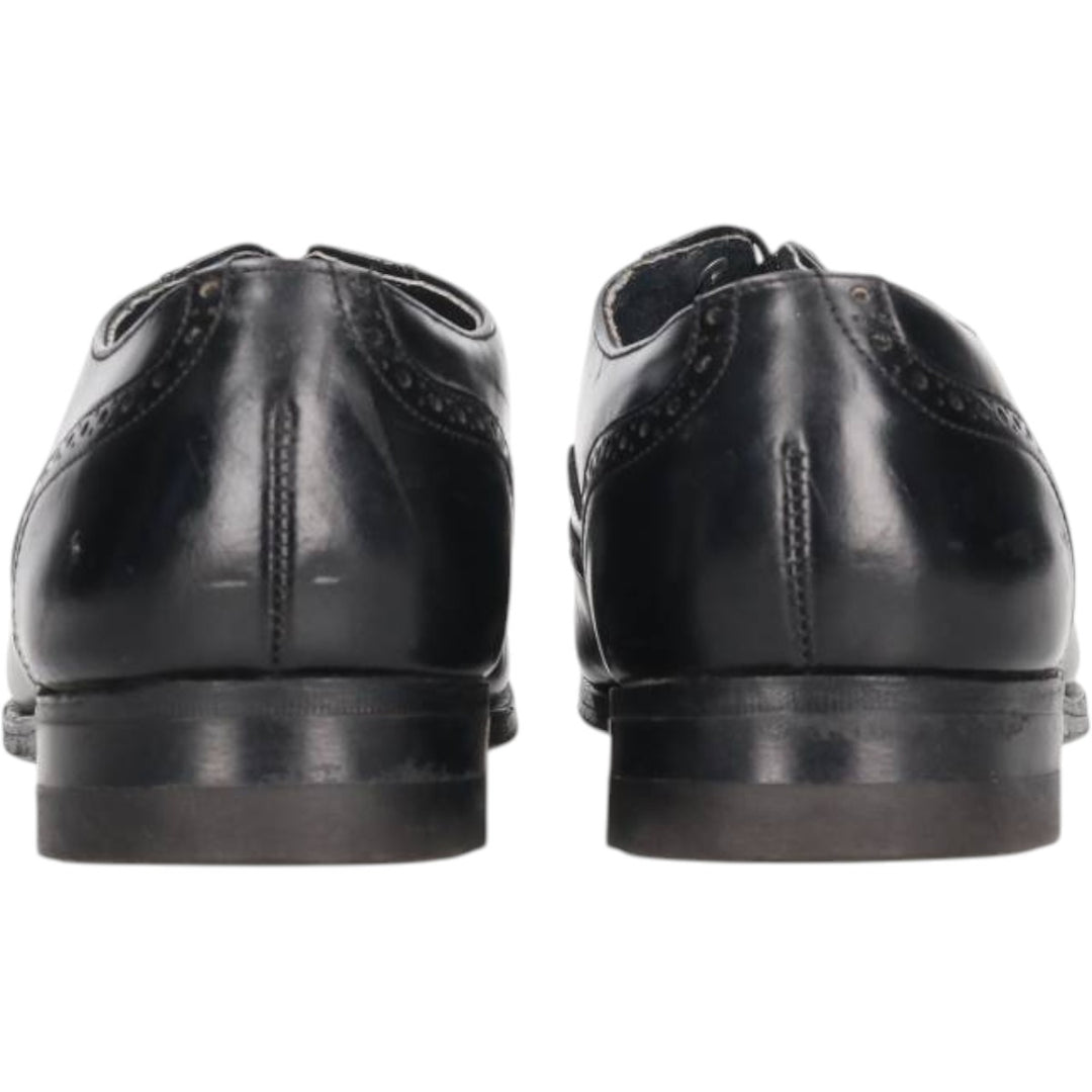 Stafford Wingtip Shoes, Made in USA, 8D Men's 26.0cm genuine leather black type Vintage Second Hand