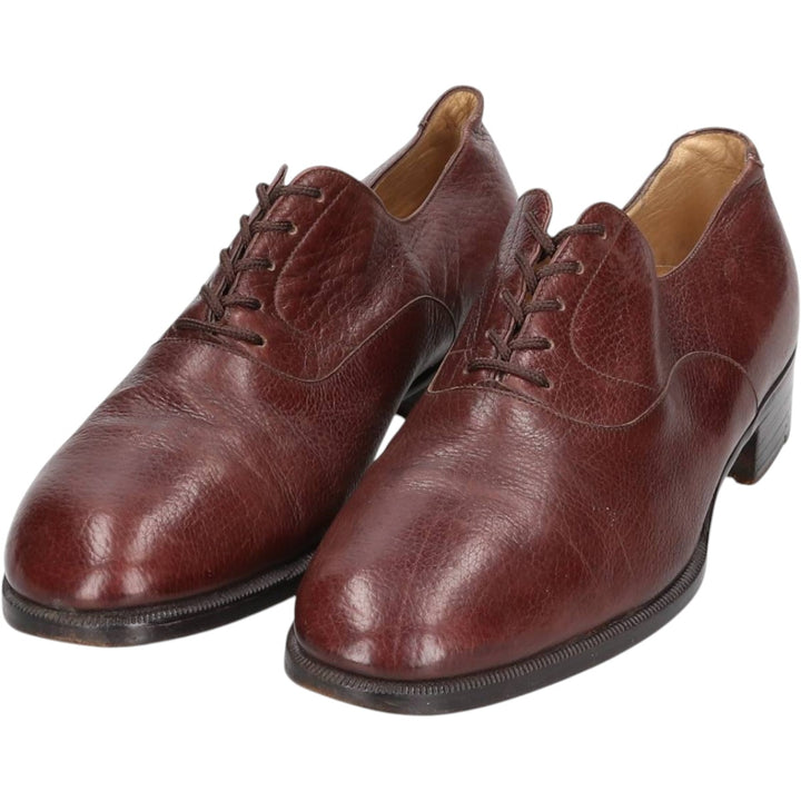 OLIMPIC Plain Toe Shoes 6 Women's 25.5cm genuine leather brown type Vintage Second Hand