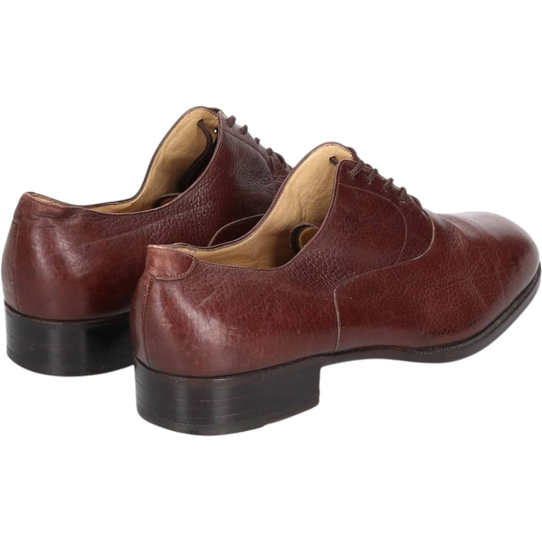 OLIMPIC Plain Toe Shoes 6 Women's 25.5cm genuine leather brown type Vintage Second Hand