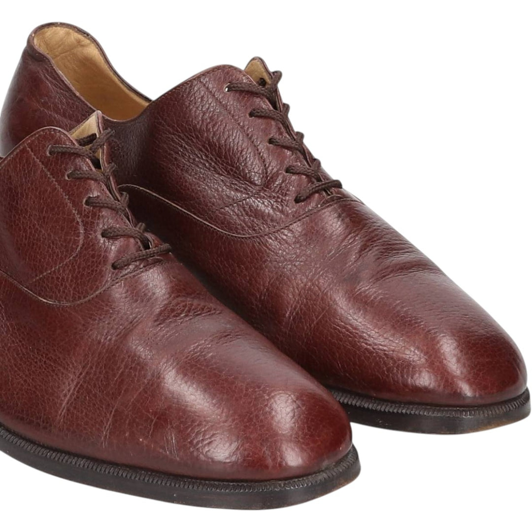 OLIMPIC Plain Toe Shoes 6 Women's 25.5cm genuine leather brown type Vintage Second Hand