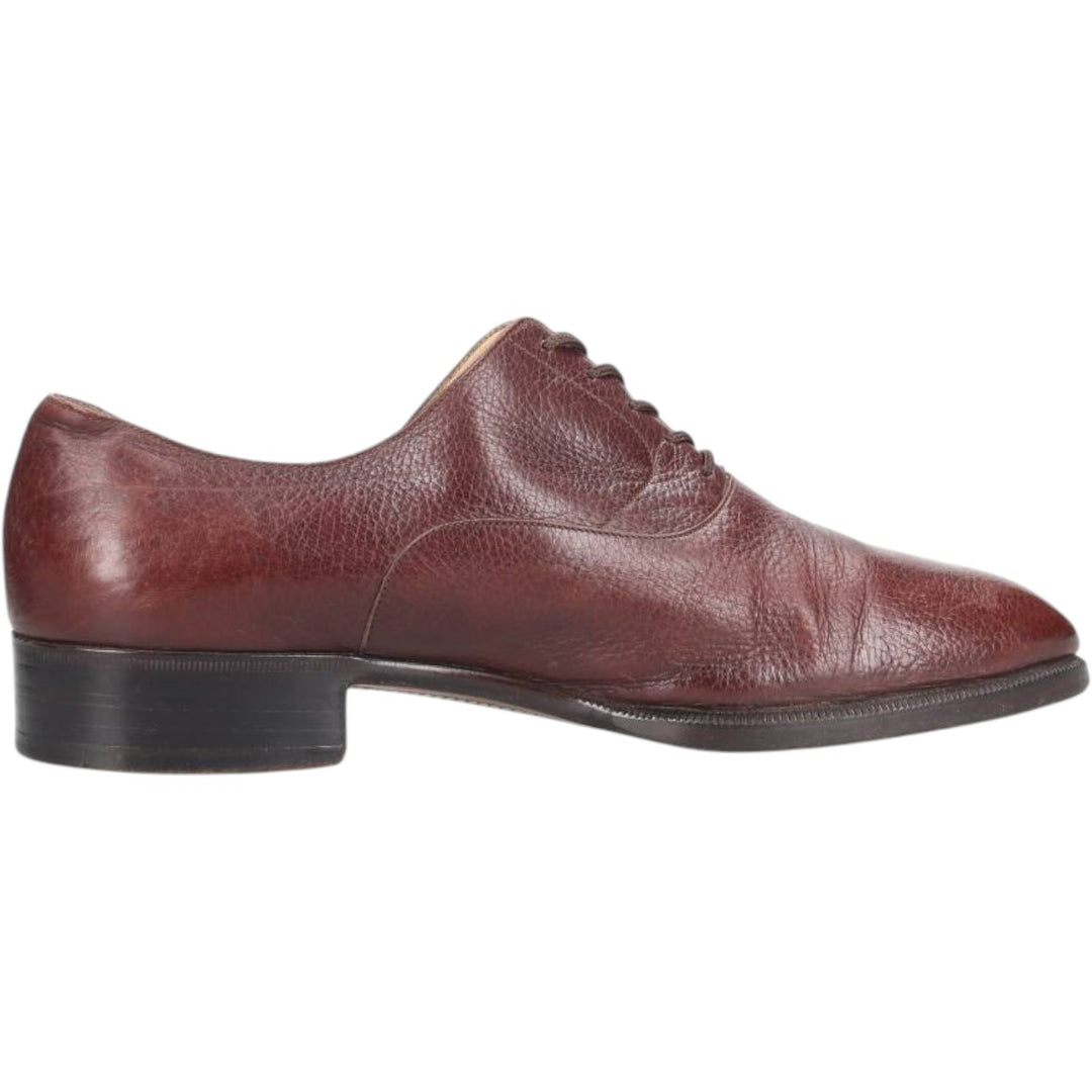 OLIMPIC Plain Toe Shoes 6 Women's 25.5cm genuine leather brown type Vintage Second Hand