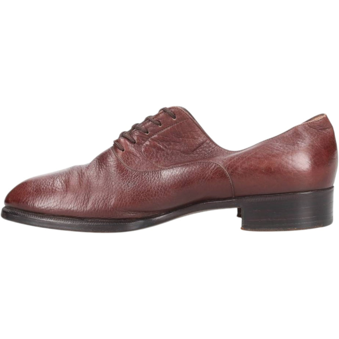 OLIMPIC Plain Toe Shoes 6 Women's 25.5cm genuine leather brown type Vintage Second Hand