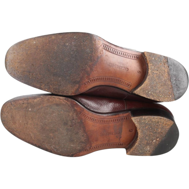 OLIMPIC Plain Toe Shoes 6 Women's 25.5cm genuine leather brown type Vintage Second Hand